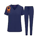 M&M SCRUBS Women's Essential Jogger Scrub Set