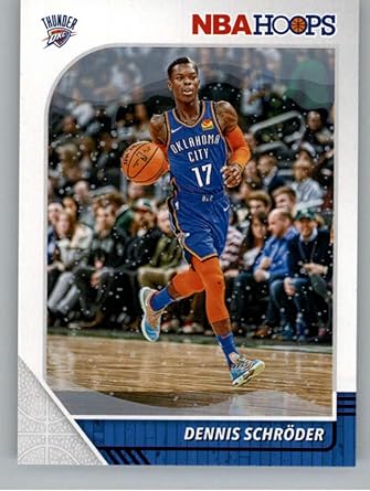 Amazon Com 2019 20 Panini Hoops Winter Purple Basketball 133 Dennis Schroder Oklahoma City Thunder Official Winter Christmas Holiday Nba Trading Card Collectibles Fine Art