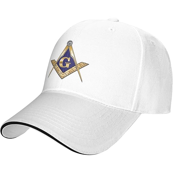Master Mason Masonic Baseball Cap - Adjustable Dad Hat For Men & Women
