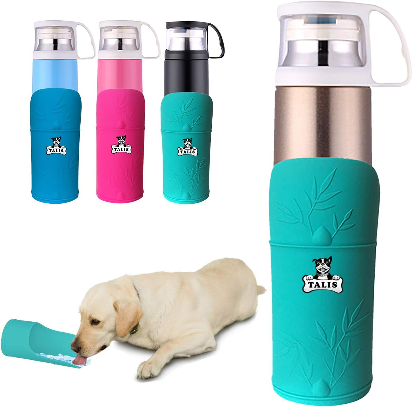 Portable Water Bottle for Walking Stainless Steel Vacuum Insulated