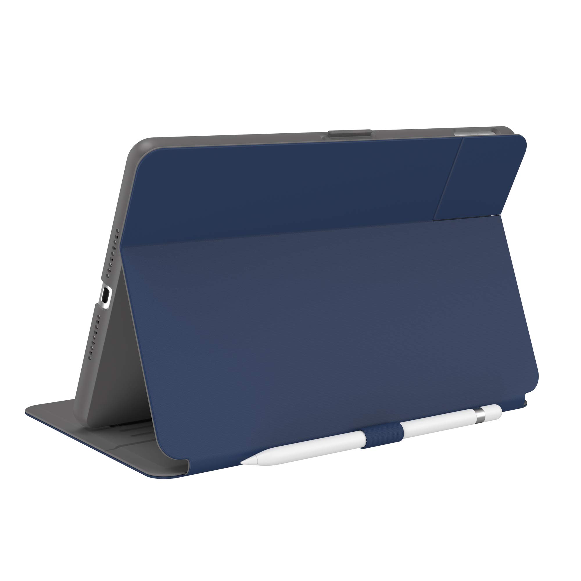 Speck Products Balance Folio iPad (2019/2020) Case and Stand, Arcadia Navy/Moody Grey