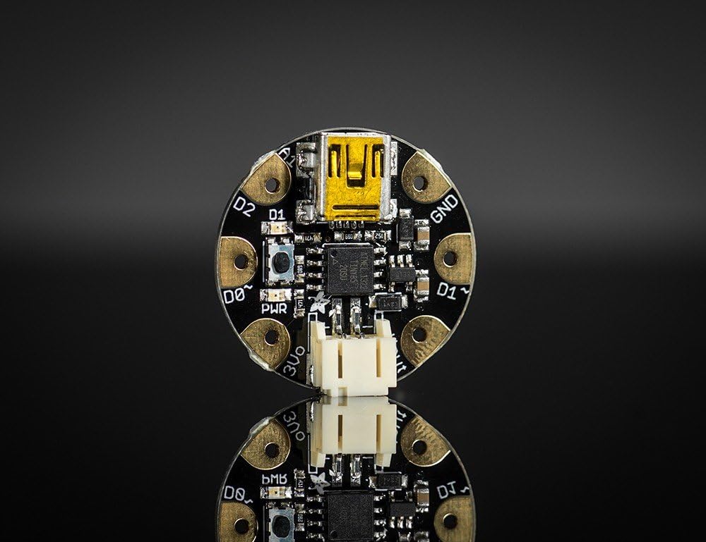 Gemma 1222 V2 Microcontroller Board - Black
