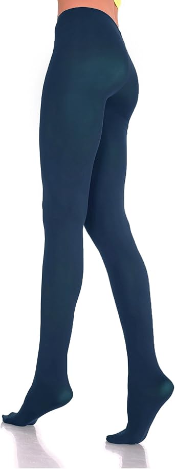 collant bleu marine opaque femme
