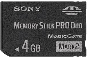 4Gb Memory Stick Pro Duo Mark 2