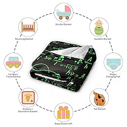 Equations Science Blanket, Science 50 x 60 Inch