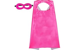 AODAI Superhero Capes for Kids Halloween Costumes and Dress up - Superhero Toys Capes 4-10 Year for boys birthday party Gifts
