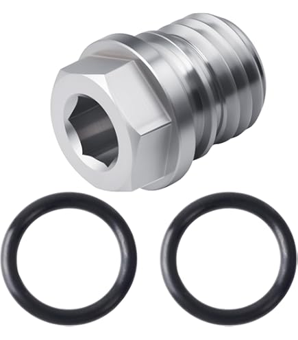 Amazon.com: Kawasaki Genuine 92066-0774 & 670D2016 Oil Drain Plug