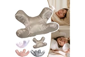 PDUHKO Viora Pillow, Viora Face Pillow, Viora Face Pillow for Wrinkles Side Sleeper, Massage Pillow Face Down, Beauty Pillow Anti Wrinkle, Anti -Aging, Back Sleeping(Gold)