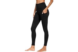 Yoga Pants for Women High Waisted Tummy Control Leggings Gym Workout Running Stretchy Compression Pants with Pocket