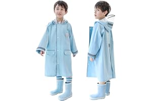 intekids kids Rain Jacket, children raincoat boys, boys raincoat kids poncho, girls raincoat, toddler rain jacket