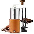 Portable Manual Coffee Grinder Set Professional Conical Ceramic Burrs Stainless Steel Grinder Easy to Clean for Home Travel O