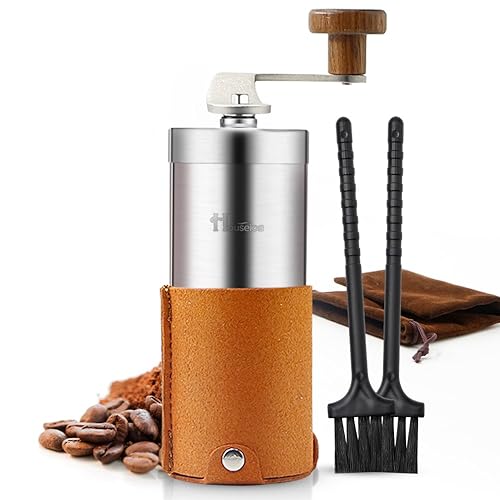 Portable Manual Coffee Grinder Set Professional Conical Ceramic