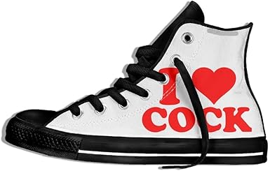 sneakers with a heart