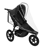 SASHA'S Rain Cover for BOB Gear Single Jogging Strollers - Weather Shield, Made in USA, (Stroller NOT Included)