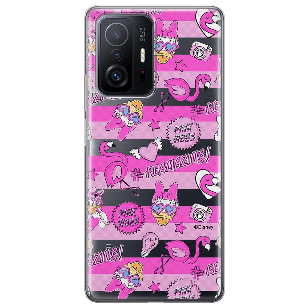 ERT GROUP mobile phone case for Xiaomi 11T 5G / 11T PRO 5G original and officially Licensed Disney pattern Daisy 006 optimally adapted to the shape of the mobile phone, partially transparent