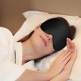 Gritin Silk Sleep Mask with Adjustable Strap and Ear Plugs view 8