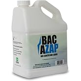 Nisus Bac-Azap Odor Eliminator, Ready-to-Use, 1 Gallon | Bio-Sanitization Liquid, Neutralizes Organic Waste Odors, Safe for Plumbing