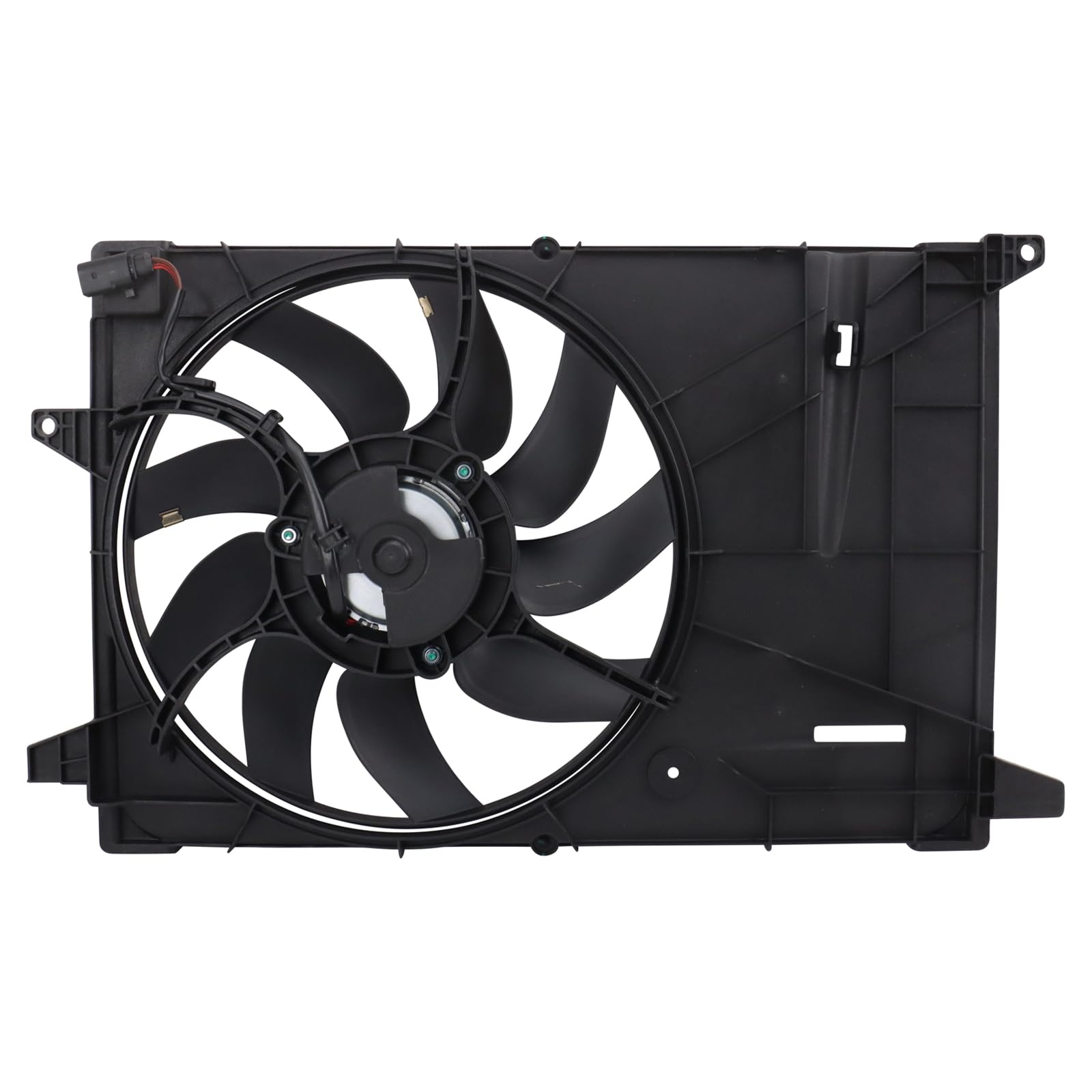 TRQ Radiator Cooling Fan Assembly Compatible with