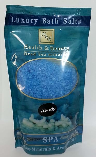 H&B Dead Sea Luxury Bath Salts Lavender