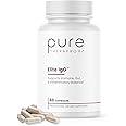 Pure TheraPro Rx Elite IgG Immunoglobulin Supplement | 1100+ mg IgG, IGA & IgM Serum Derived Immunoglobulins (SBI) | Colostrum Supplement Alternative | Gluten, Dairy & GMO Free (60 Capsules)