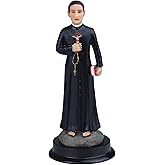 ICE Armor 5" H Saint Toribio ROMO Statue Toribio ROMO Gonzalez Holy Figurine Religious Decoration Office Desk/Home/Living Room/Table Decor, Perfect House Warming Gifts for New Home