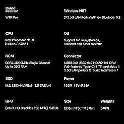 AOOSTAR WTR PRO Intel Twin Lake N150