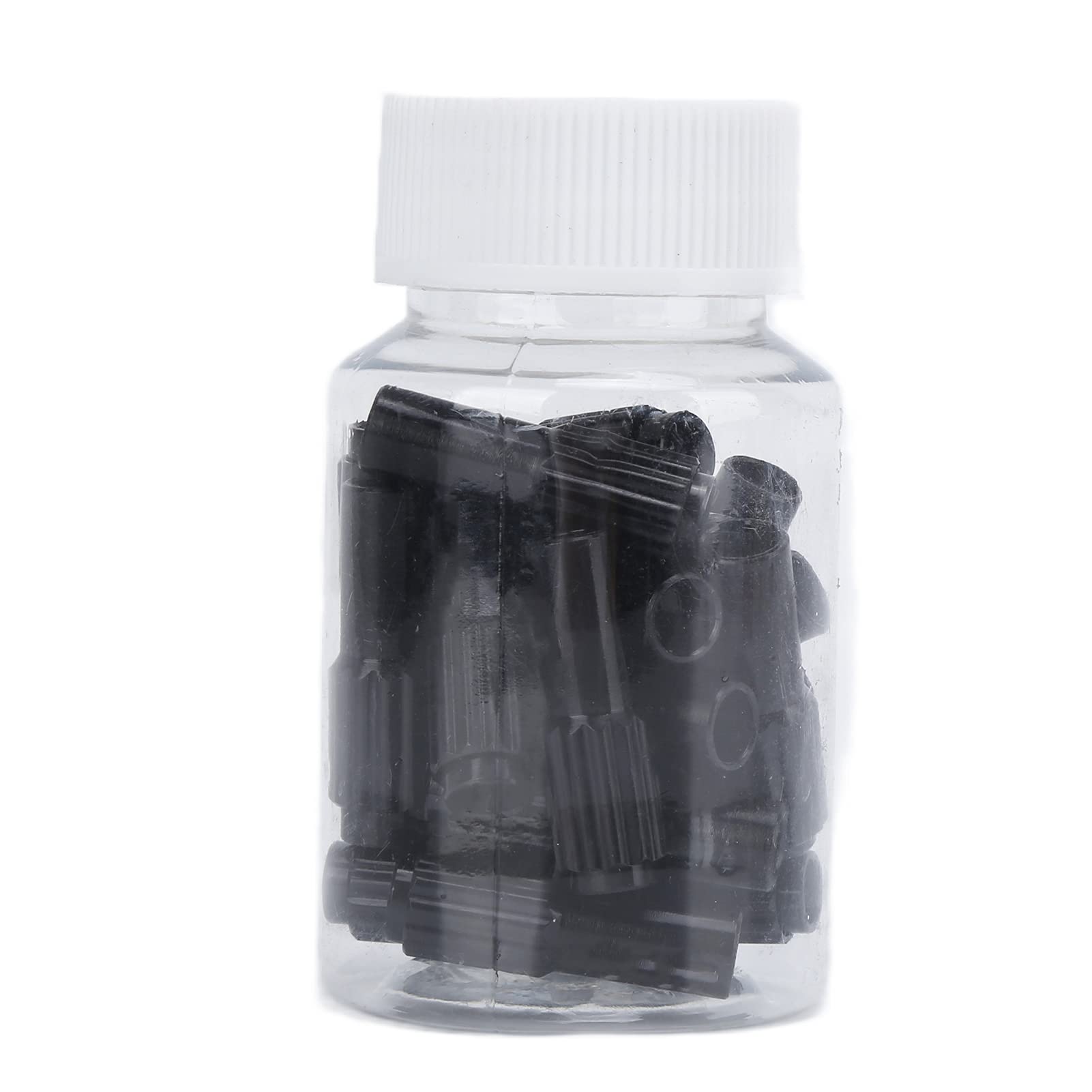 Bike Inline Adjuster, 20Pcs Universal Bicycle Cable Line Adjuster Housing Caps for Bike Shifter or Brake Cable(Black)