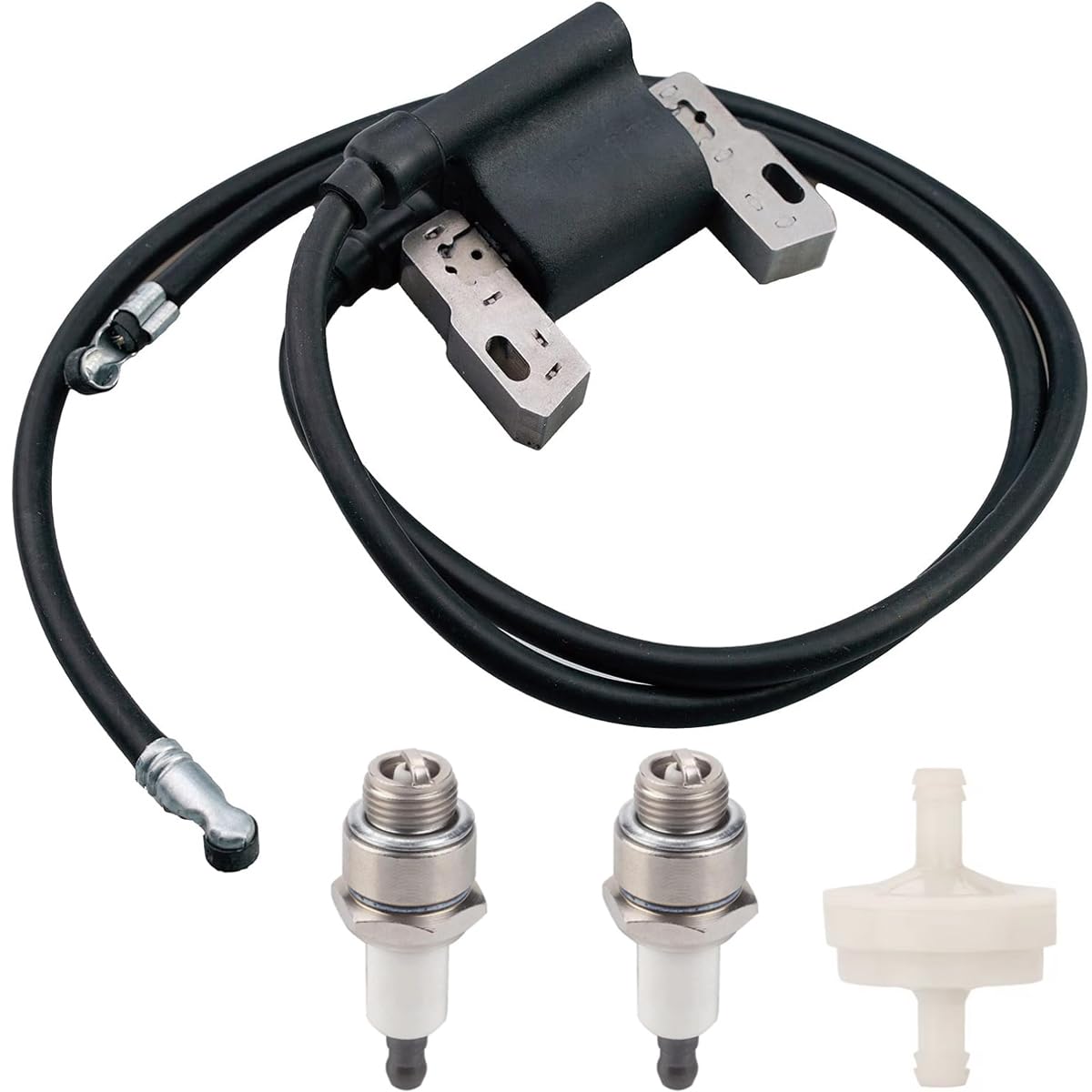 ZAMDOE Replacement 590781 Ignition Coil Compatible for Briggs & Stratton 392329 394895 16HP-18HP Twin L-Head Engine 422700 42A707 42A777 422707 401417 421431 421417 Replace 590781 394891 394988