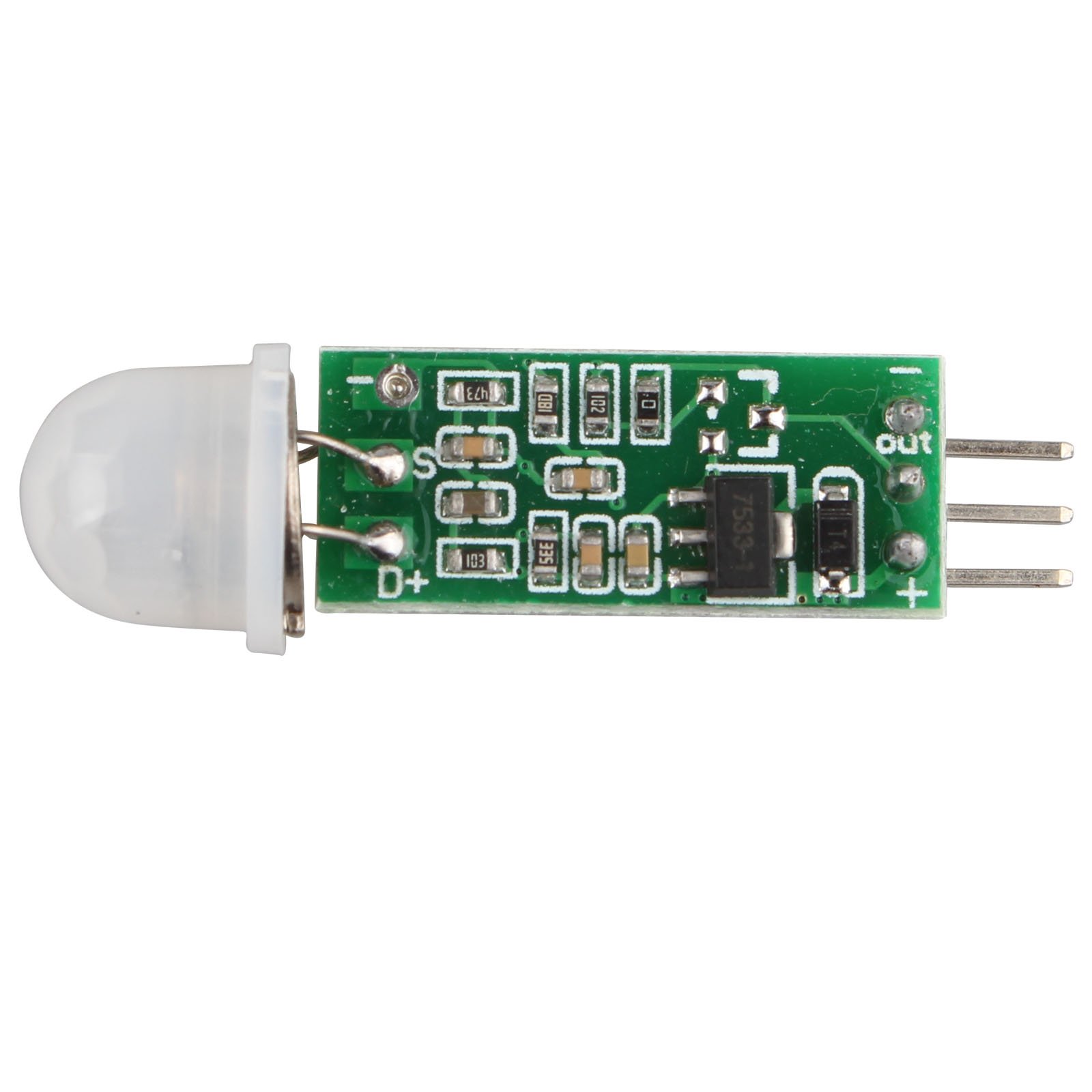 HALJIA HC-SR505 Mini Infrared PIR Motion Sensor Precise Infrared Detector Module