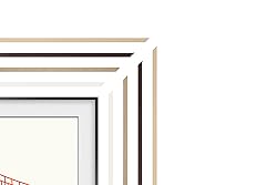 SAMSUNG 50” The Frame Customizable Bezel for