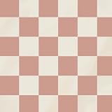 Kitsch Luxury Reusable Shower Cap Terracotta Checker Satin Lined Large view 9