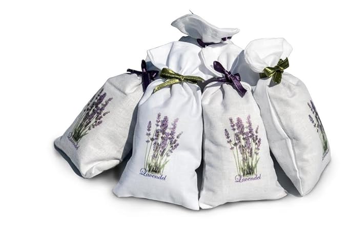 LAURI - The sense of Dalmatian Nature 6 x Lavendelsäckchen mit 100% kroatischem, natürlichem Lavendel in Premiumqualität - ha