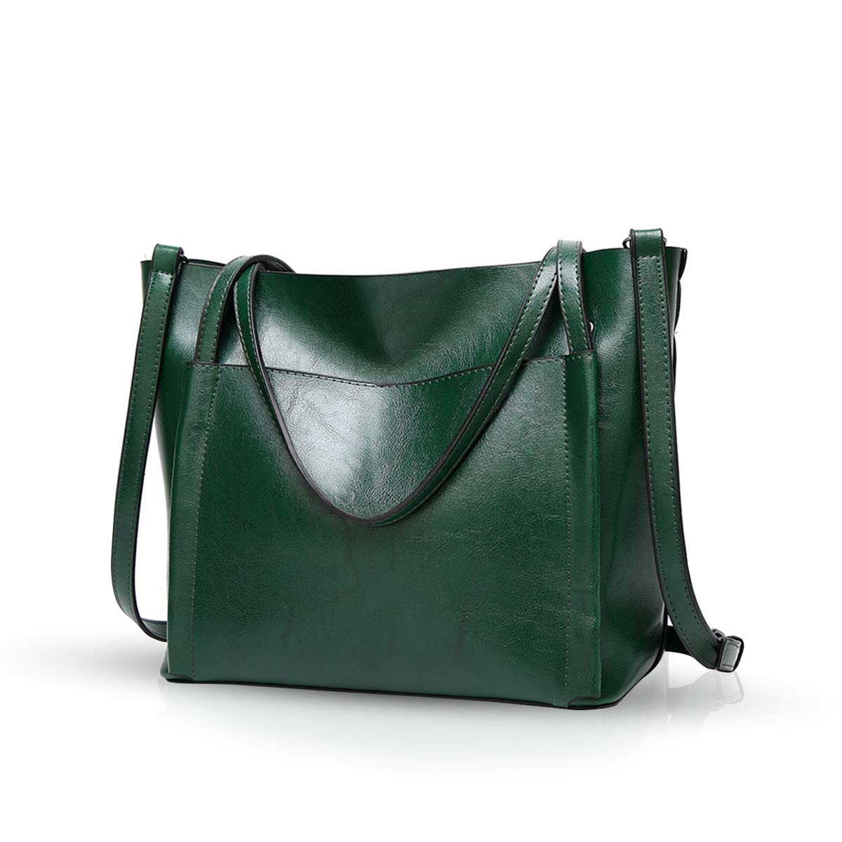 NICOLE & DORIS New Handbags for Women Tote Handbags Chic Shoulder Bags Large Capacity Green