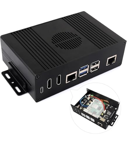 5/11まで　Raspberry Pi 5 4GB RAM ケース付き Raspberry Pi 5 4GB RAM - SC1111 | PiShop US - Official Reseller