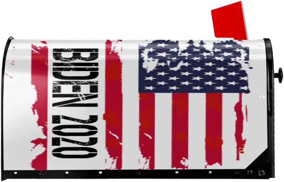 Amazon Com Osy 2020 Biden Flag Mailbox Covers Standard Size Mailwraps Garden Yard Home Post Box Cover Decorative Garden Outdoor