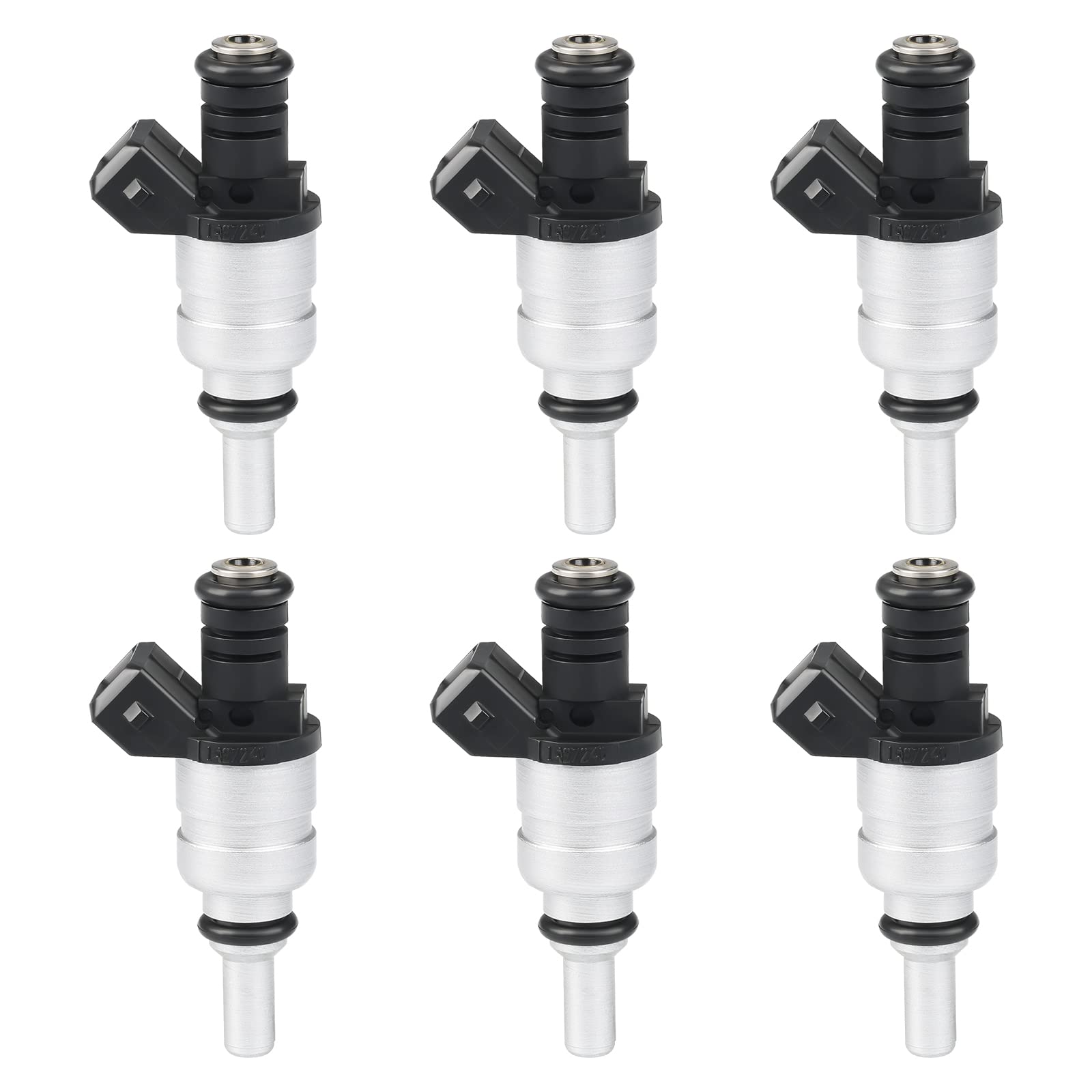 Photo 1 of JDMON Fuel Injectors Replacement for BMW 320i 323i 325ci 325i 325xi 525i 528i X3 Z3 Z4 2.2L 2.5L 2.8L I6 1427240 1439800 FJ663 852-12172