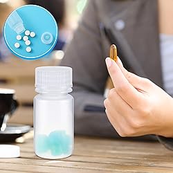 Tatuo 12 Pcs 2oz 60ml Polypropylene Wide Mouth