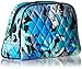 Vera Bradley Women's Cotton Medium Zip Cosmetic Makeup Organizer Bag, Camofloral, One Size