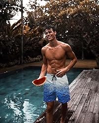 Men's Swim Trunks Quick Dry Hawaiian Board Shorts