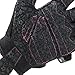 Contraband Pink Label 5127 Womens Vegan Weight Lifting Gloves w/Synthetic Microfiber Amara Leather (Pair) - Machine Washable Fingerless Workout Gloves Designed for Women (Pink, Medium)
