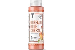 Taste Flavor Co. Buffalo Blue Cheese Wing Sauce, Tangy and Creamy Flavor, Ideal for Wings, Burgers, or Dips, Low-Calorie, Ket