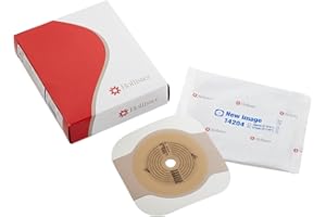 Hollister 14204 New Image Flat Flexwear Cut To Fit up to 2-¼", Skin Barrier, Blue Color Code Match, 5 Pack – 2-3/4” Flange Size