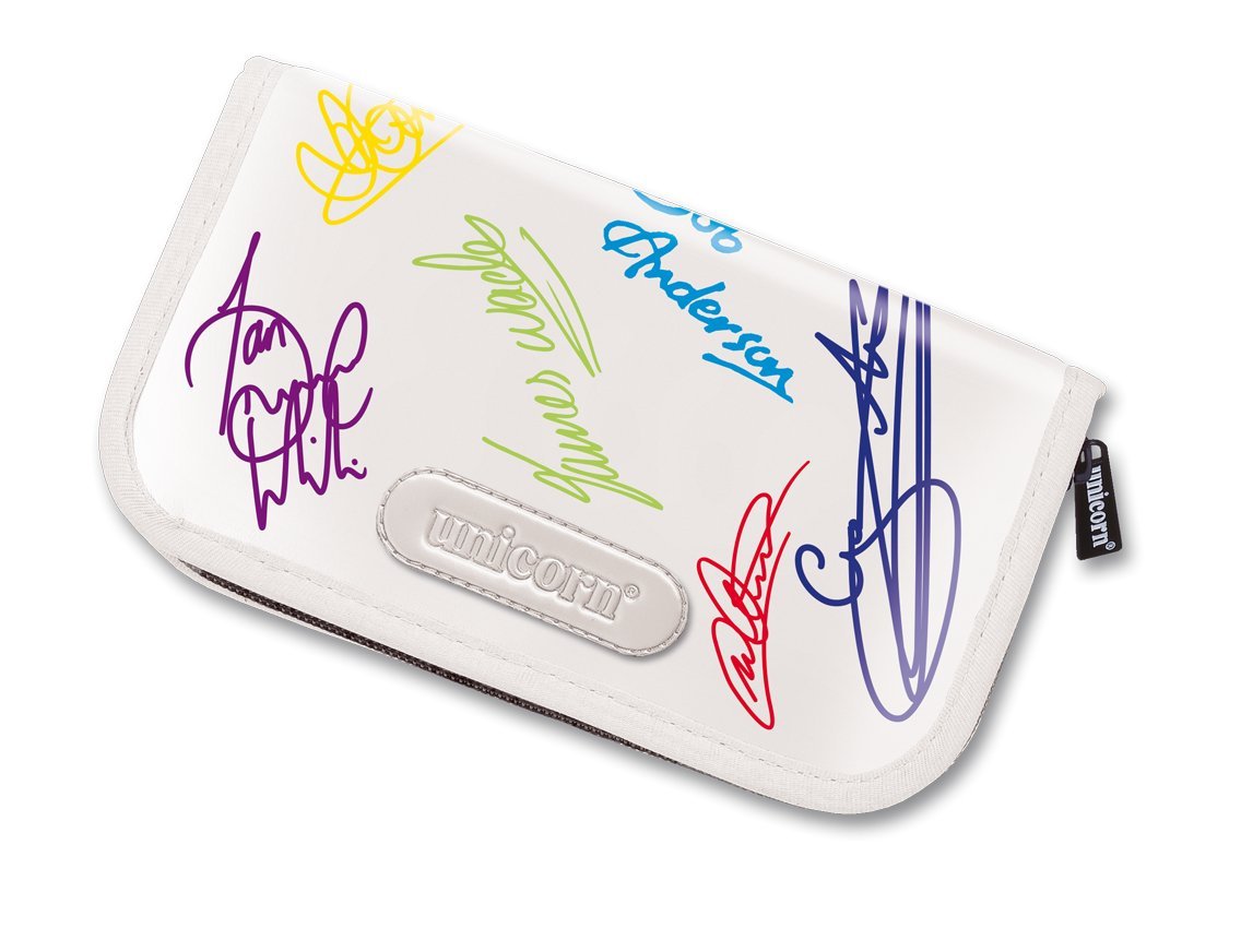Unicorn Autograph Maxi Darts Wallet, White, One Size