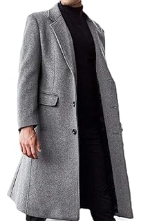 sobretudo masculino com touca