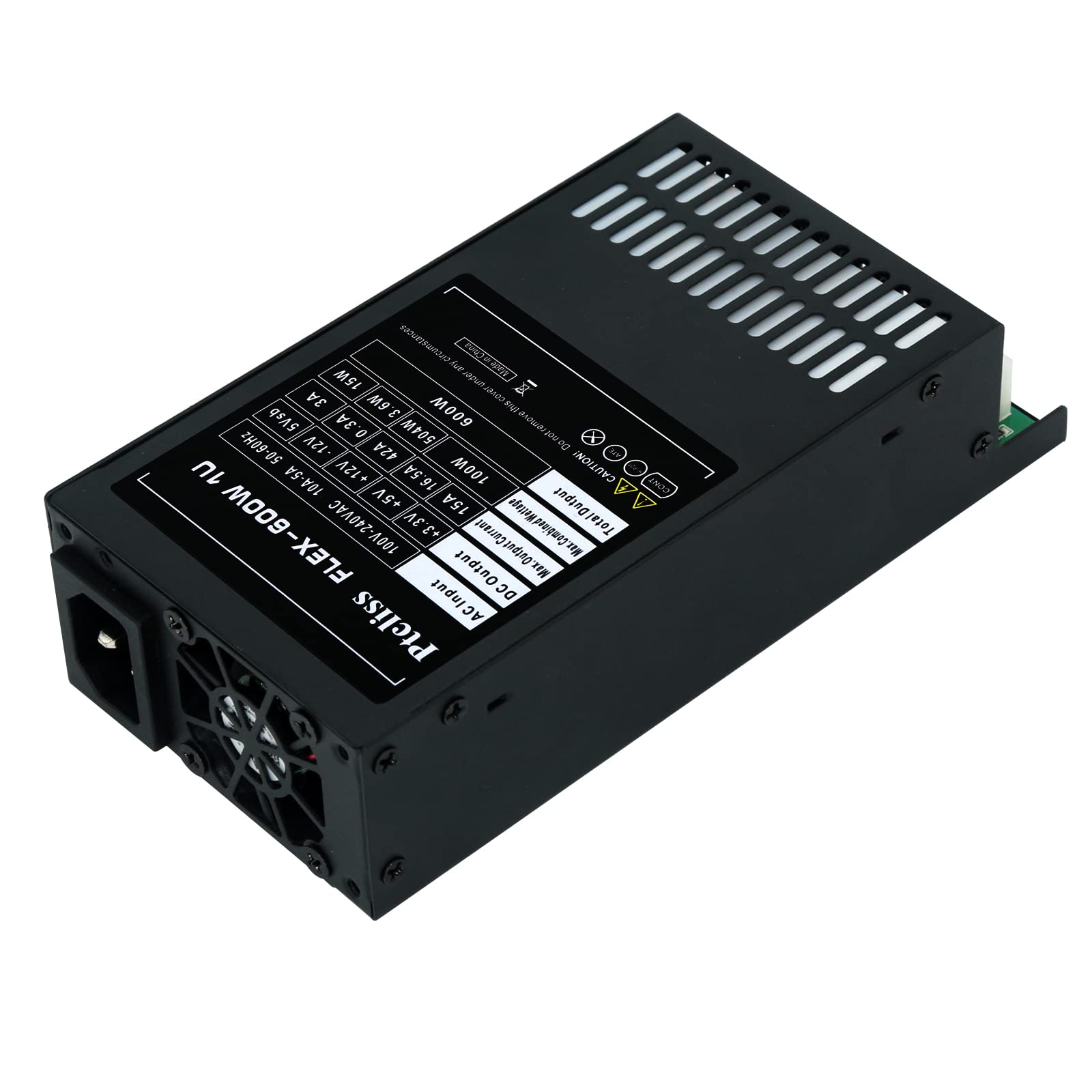 Photo 1 of Ptcliss 600W Full Modular 1U Flex ATX Power Supply 80 Plus Gold Efficiency,Flex-600W