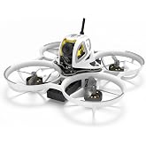CADDXFPV Curve Micro 16 1S White FPV Whoop Drone, ELRS, 1080p 120fps, 500mW | 147&deg; FOV and synced audio at 60fps, with A30 battery support and compatibility with Ascent Goggles, Ascent VRX and VRX Pro