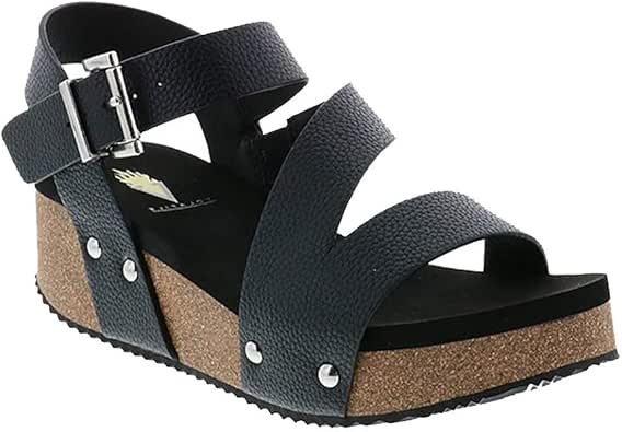 Amazon.com | Volatile Women's Biloxi Strappy Wedge Sandals | Sandals