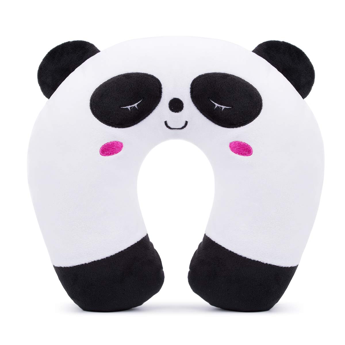 Kids Room Decor Black Cat Glaucus Travel Pillow Animal Plush Kids