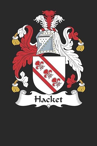 Download Hacket: Hacket Coat of Arms and Family Crest Notebook Journal (6 x 9 - 100 pages) PDF
