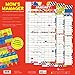 2018 Mom's Manager Large Grid Planning Wall Calendar